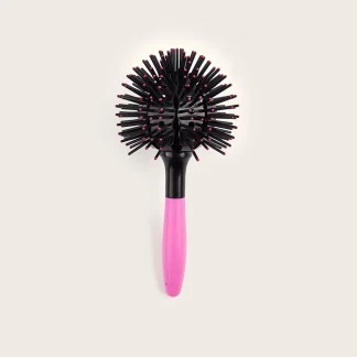 Tangle-Free Hair Brush with 3D Round Design
