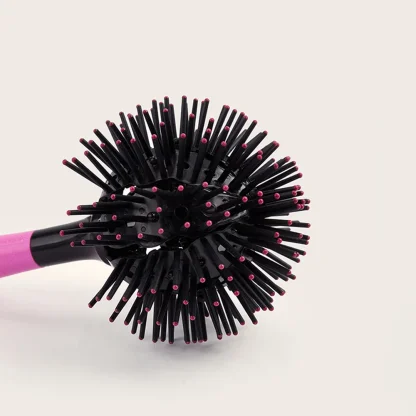 Tangle-Free Hair Brush with 3D Round Design - Image 4
