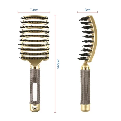 Vented Hair Brush with Colorful Design - Image 9