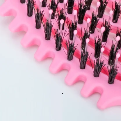 Detangling Bristle Brush with Hollow Out - Image 8