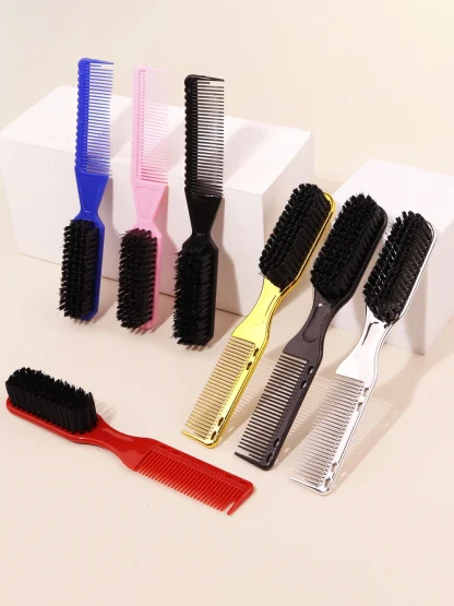 Double-Sided Hair Comb and Bristle - Image 2