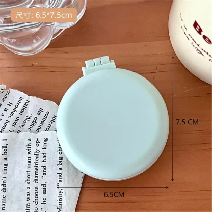 Pocket Size Hair Brush with Mirror - Image 6