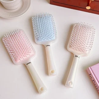 Paddle Hair Brush with Light Candy Color