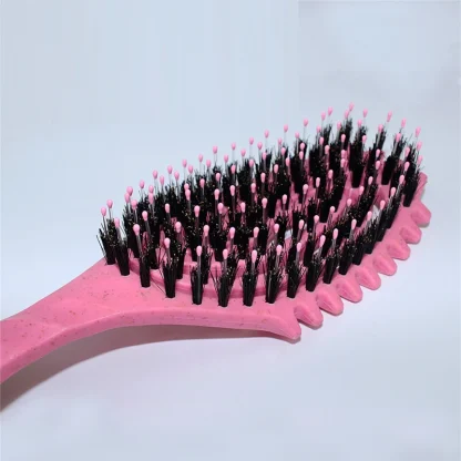 Detangling Bristle Brush with Hollow Out - Image 6