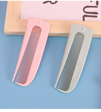 Foldable Hair Comb with Pointed Handle - Image 7