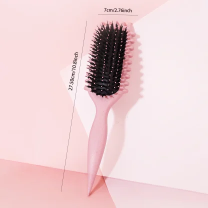 Hair Brushes with Wavy Edge Design - Image 4