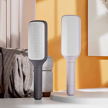 Anti-Static Self Cleaning Hair Brushes - Image 9