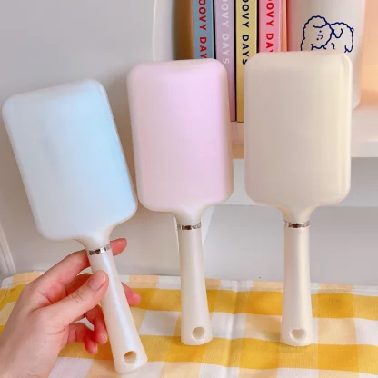 Paddle Hair Brush with Light Candy Color - Image 2