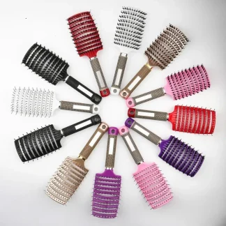 Detangling Hair Brush with Vented Design