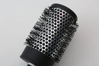 Black Cylinder Styling Hair Brushes - Image 3