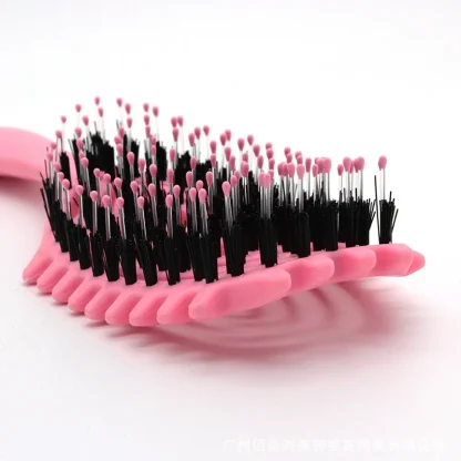 Detangling Bristle Brush with Hollow Out - Image 4