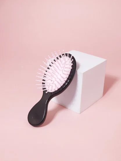 Portable Hair Brush with Small Handle