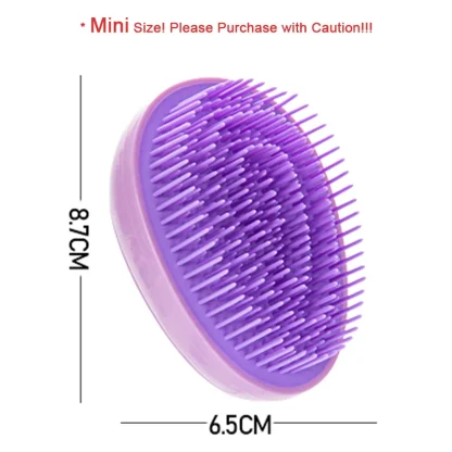 Handleless Portable Brush for Wet Hair - Image 5