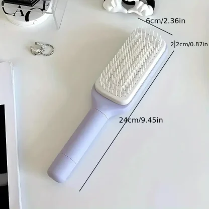 Self Cleaning Hair Comb with Anti-Static - Image 6